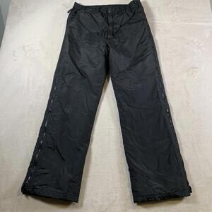 Obermeyer Pants Mens Large Full‎ Zip Insulated Ski Snow Winter Outdoor Nylon